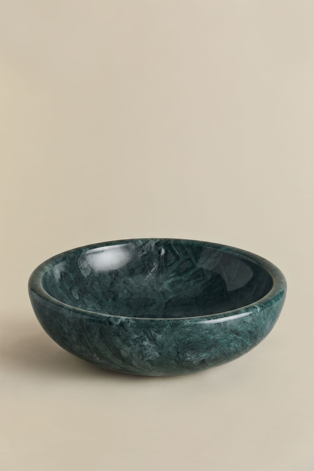 Eskel - Lavabo da appoggio rotondo Ø40 cm in pietra naturale