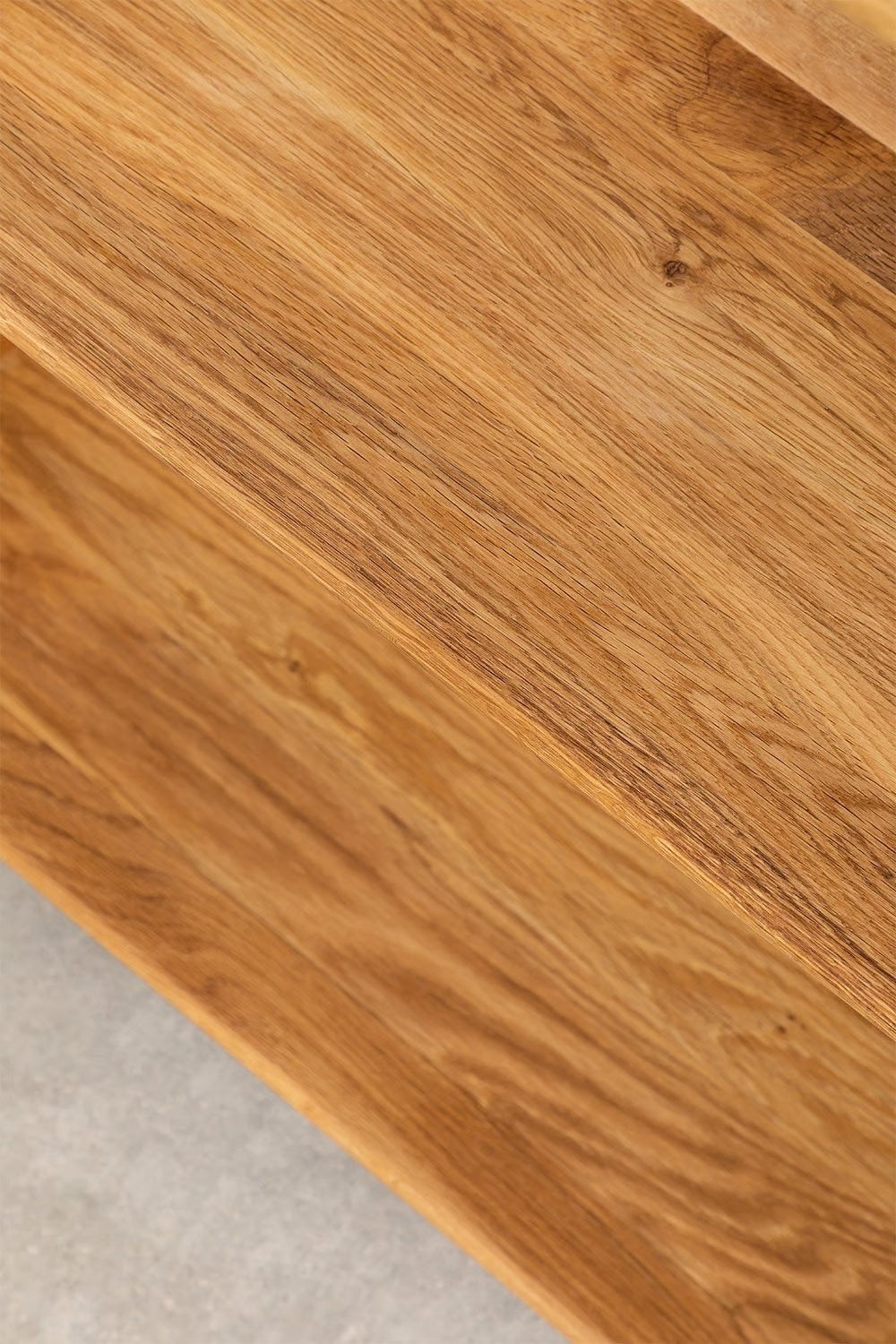 Idia - Libreria 65x180 cm in legno di rovere