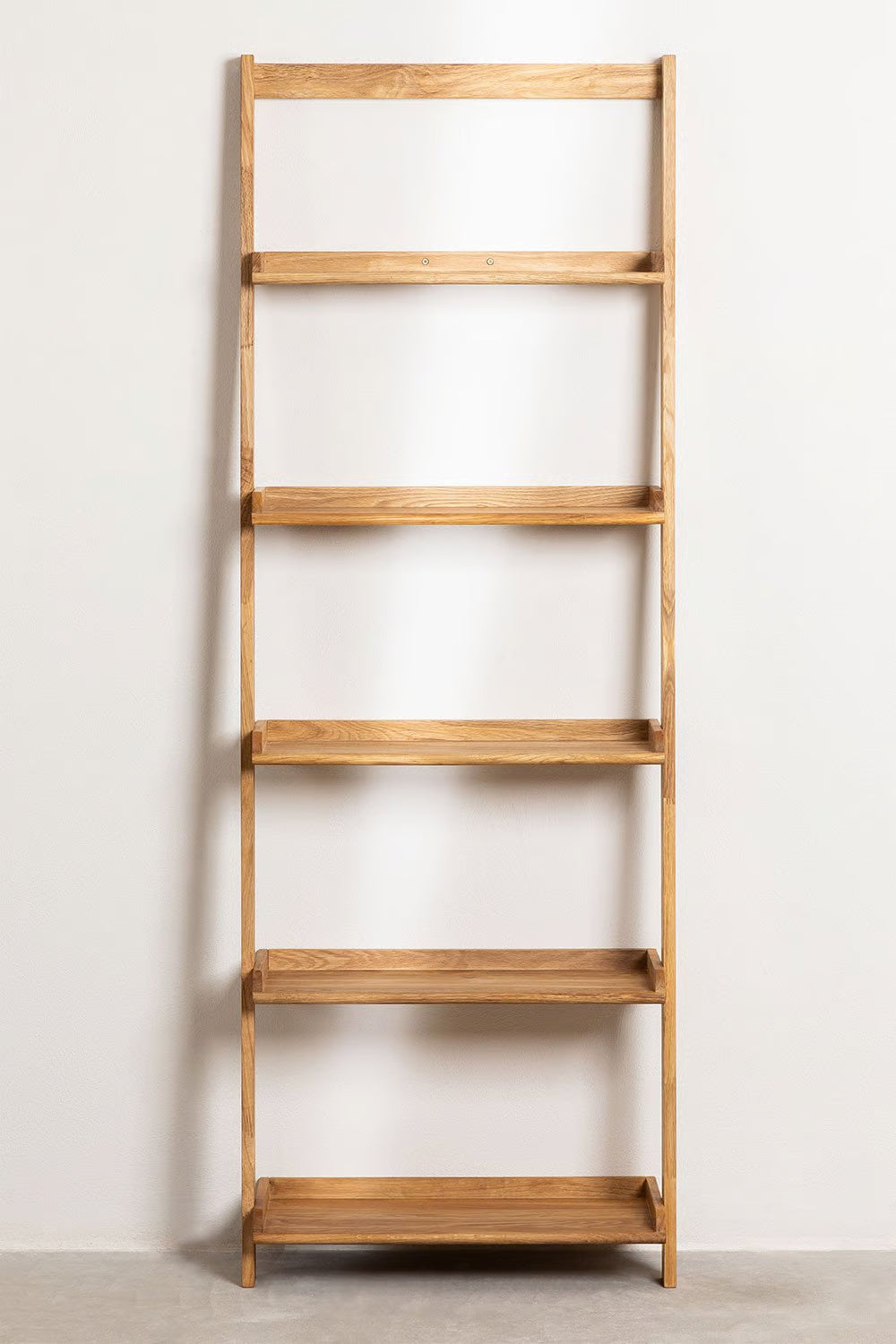 Idia - Libreria 65x180 cm in legno di rovere