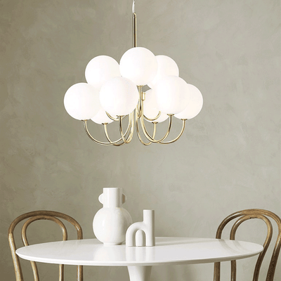 Lampadario BIANCO Gold