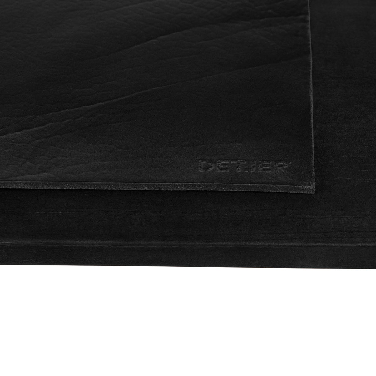 Sottomano in pelle Leather Desk Pad - Charcoal Black