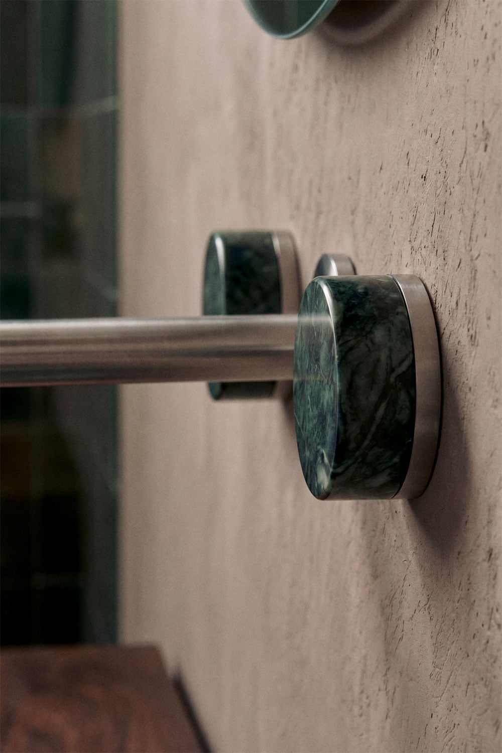 Gilstoin - Rubinetto da lavabo a incasso in ottone e pietra naturale