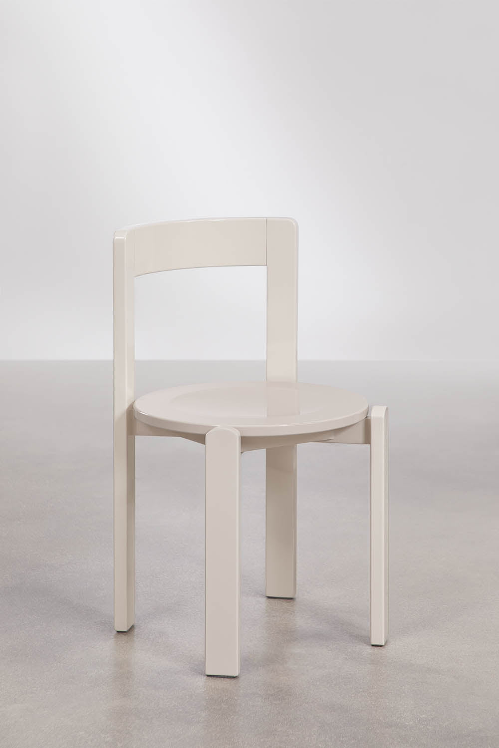 Noreli - Sedia da pranzo in legno di rovere (Set di 2)