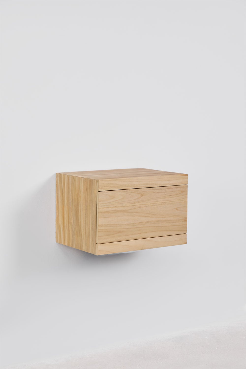 Belivetta - Mobile bagno sospeso 60x45 cm in legno di teak