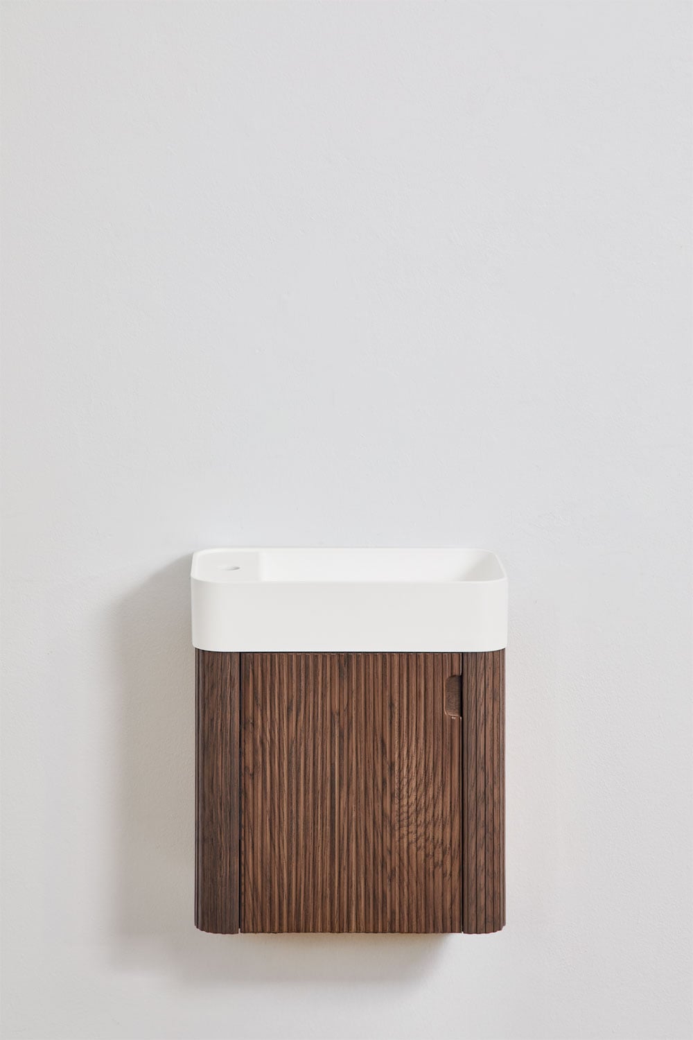 Aizea - Set mobile bagno sospeso 45x25 cm con lavabo integrato