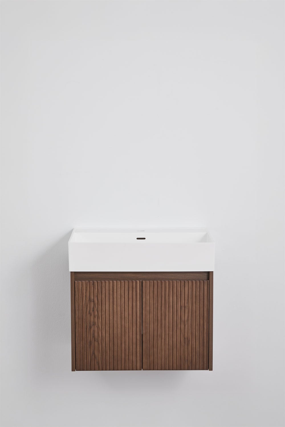 Genevie - Set mobile bagno sospeso 60x40 cm con lavabo integrato