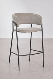 Nalon - Sgabello alto imbottito