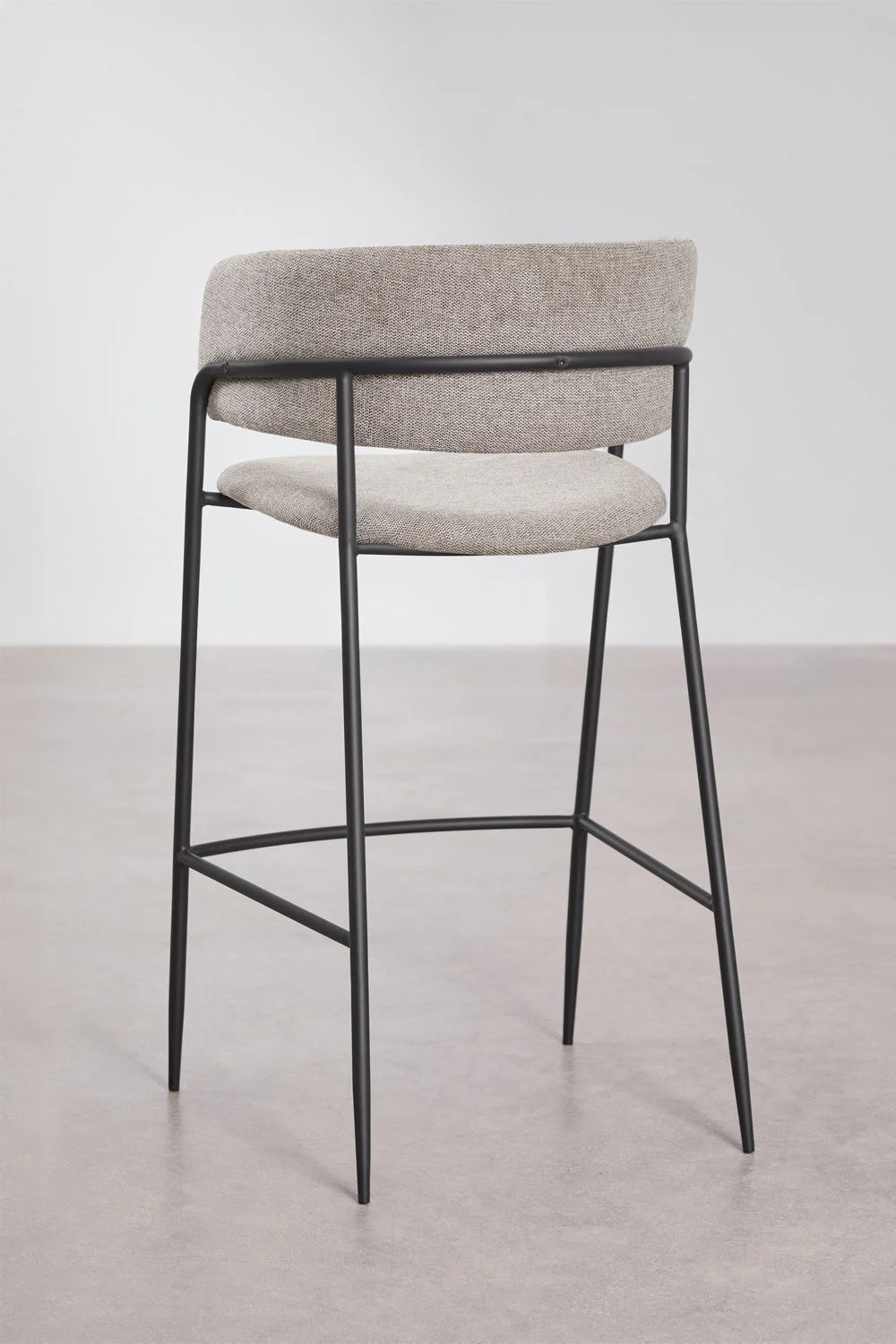 Nalon - Sgabello alto imbottito