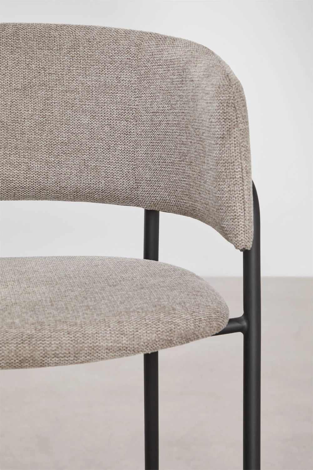 Nalon - Sgabello alto imbottito