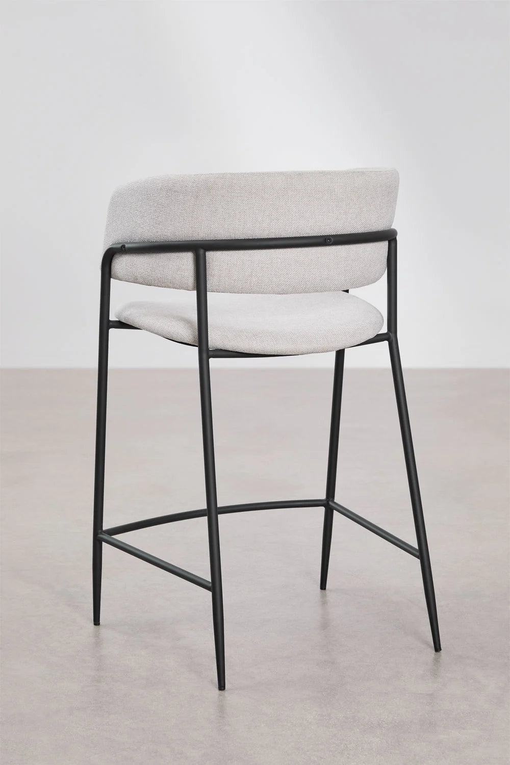 Nalon - Sgabello alto imbottito