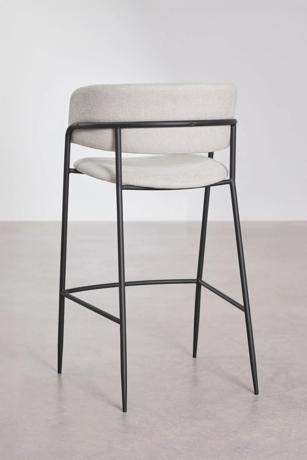 Nalon - Sgabello alto imbottito