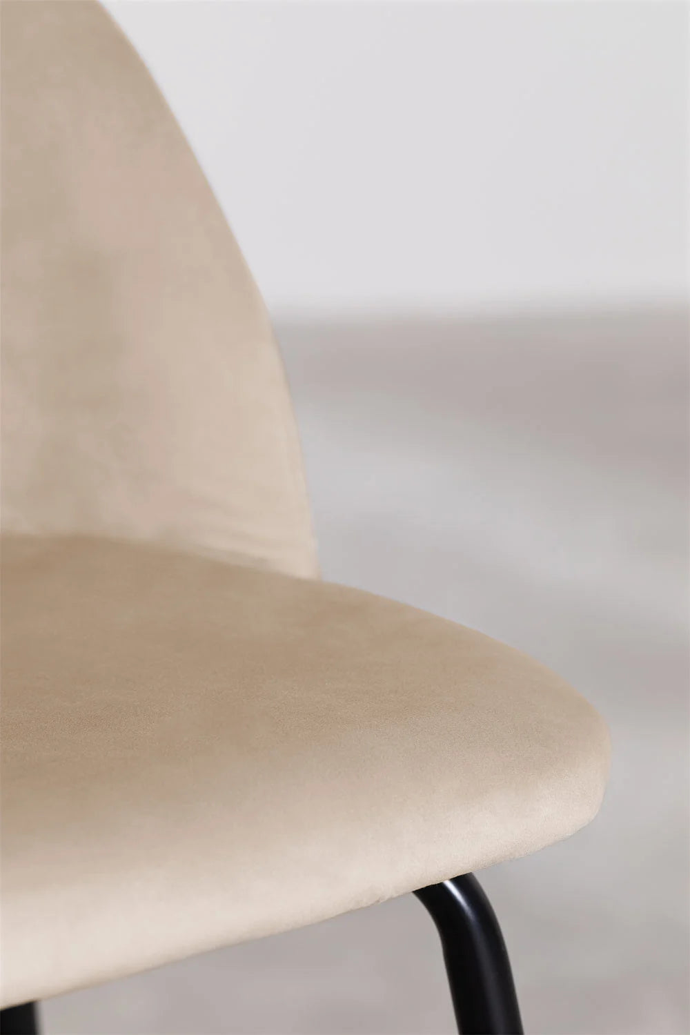 Kana - Sgabello alto in velluto Kana Design