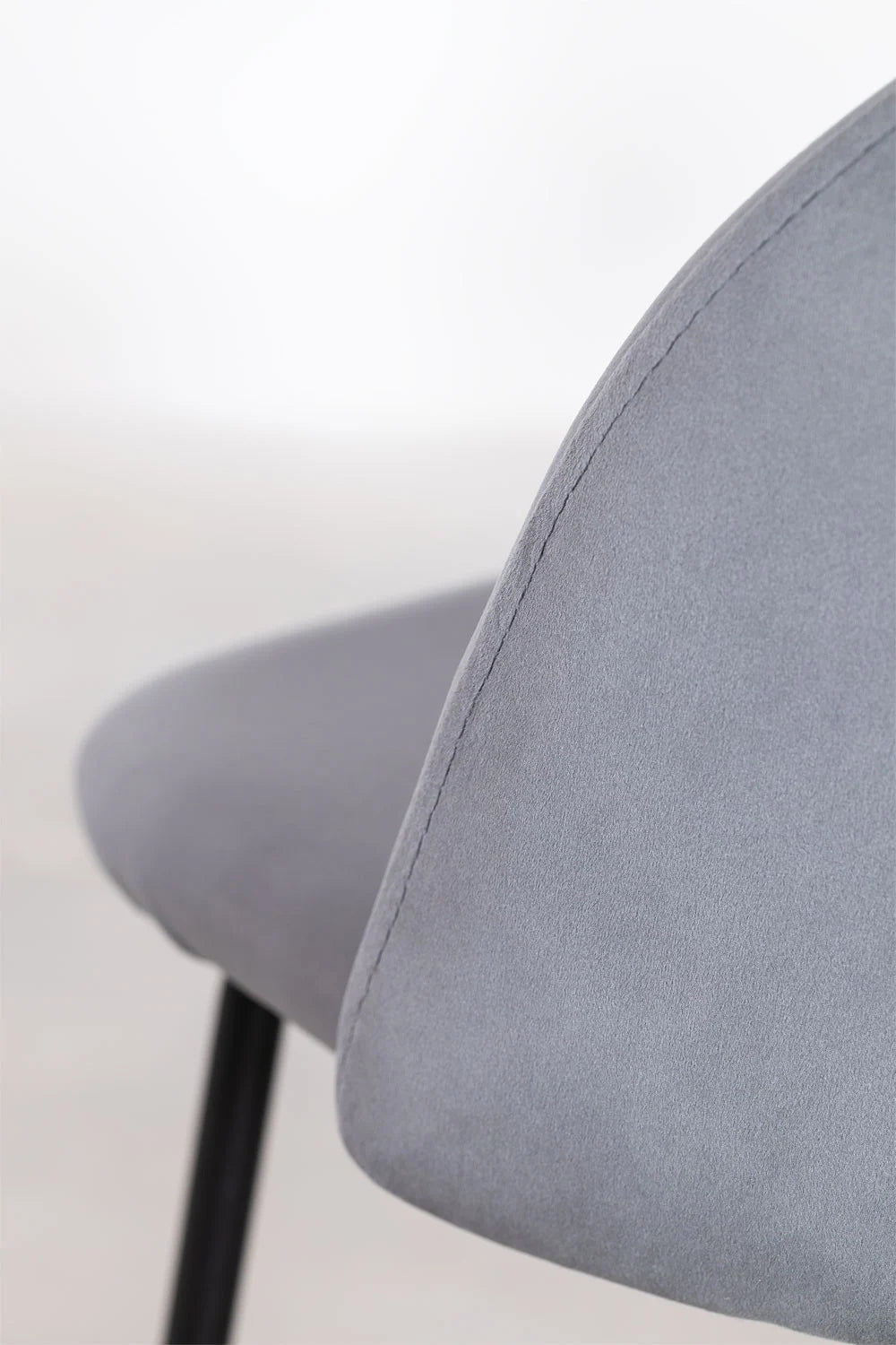 Kana - Sgabello alto in velluto Kana Design