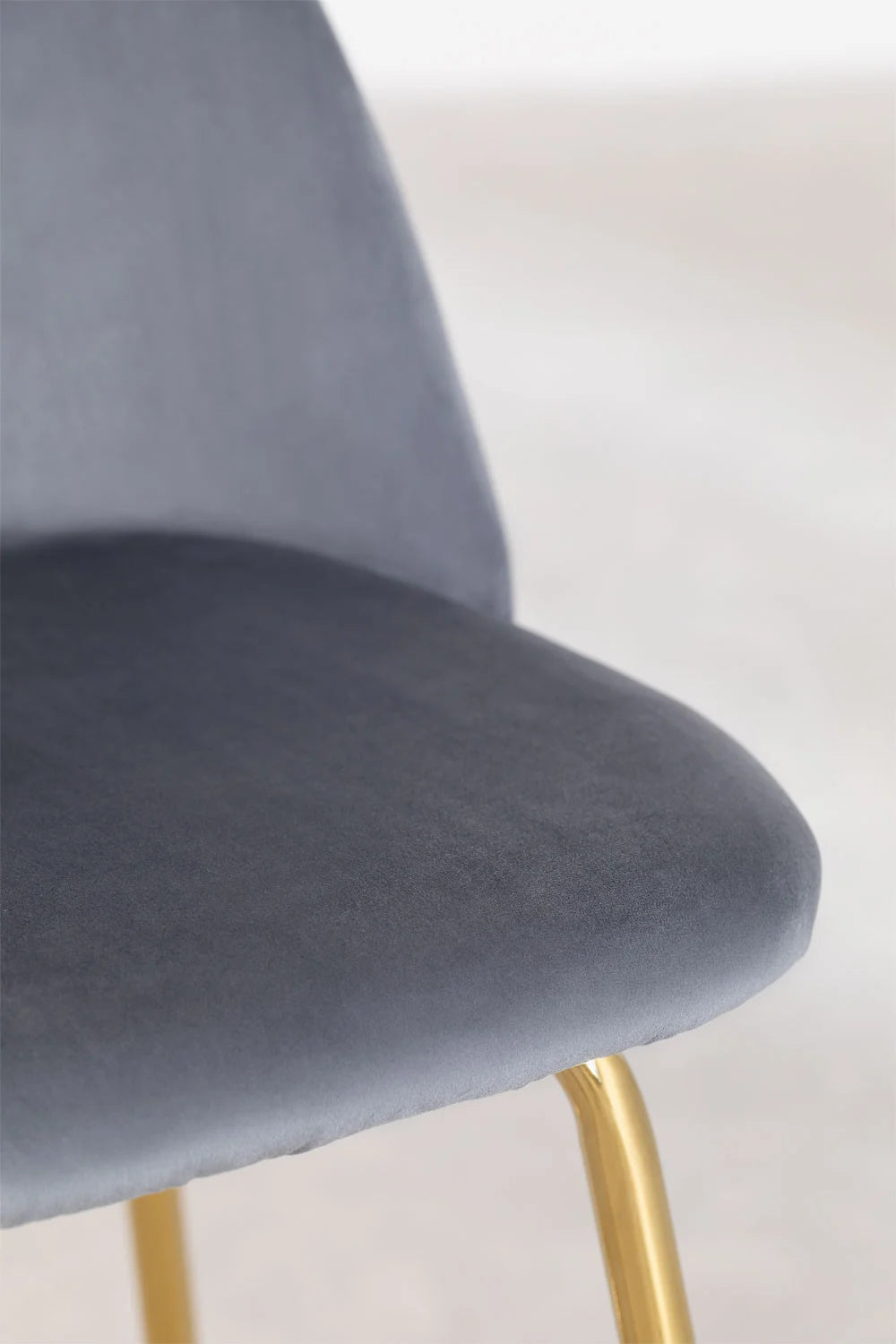 Kana - Sgabello alto in velluto Kana Design