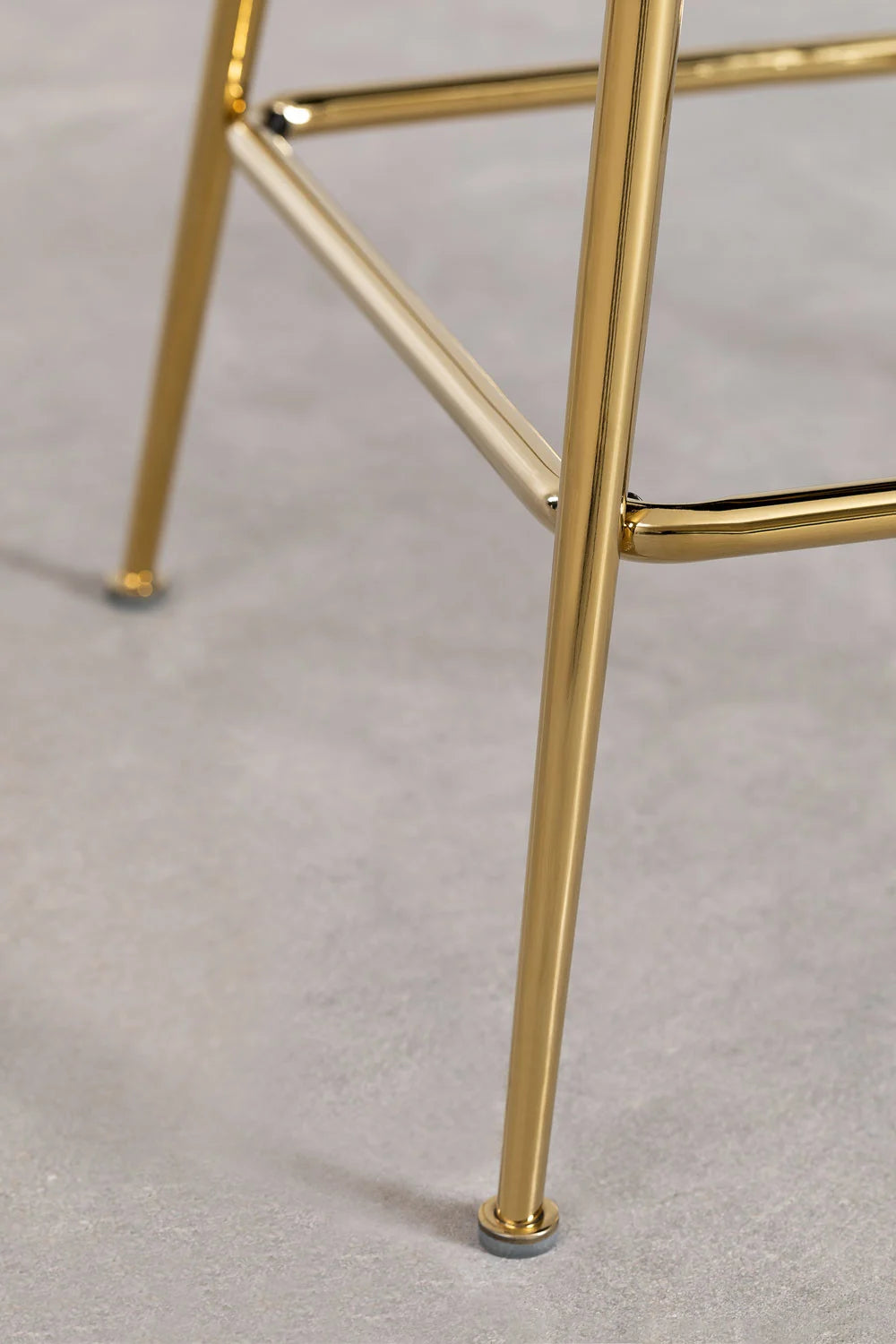 Kana - Sgabello alto in velluto Kana Design