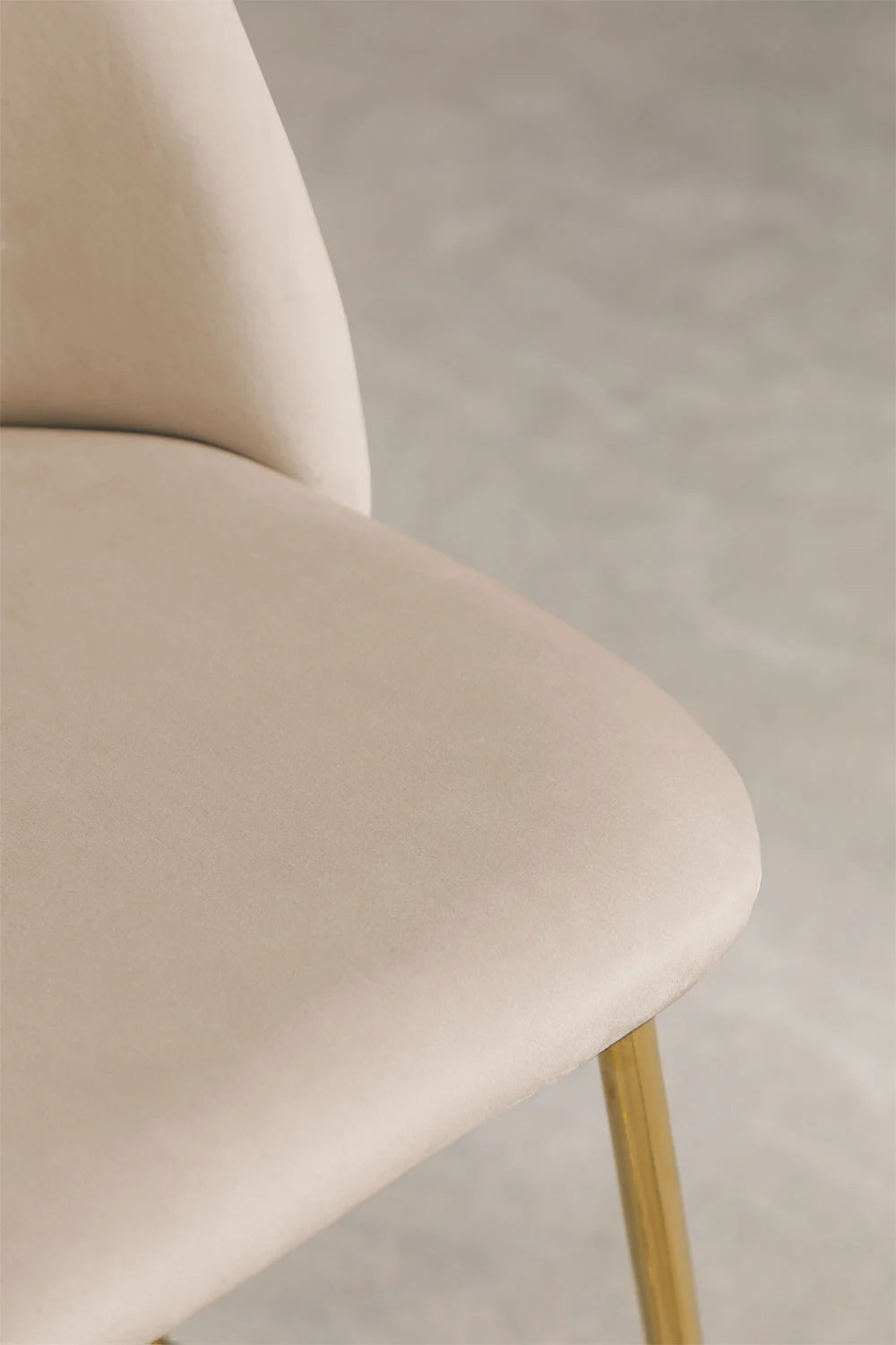 Kana - Sgabello alto in velluto Kana Design