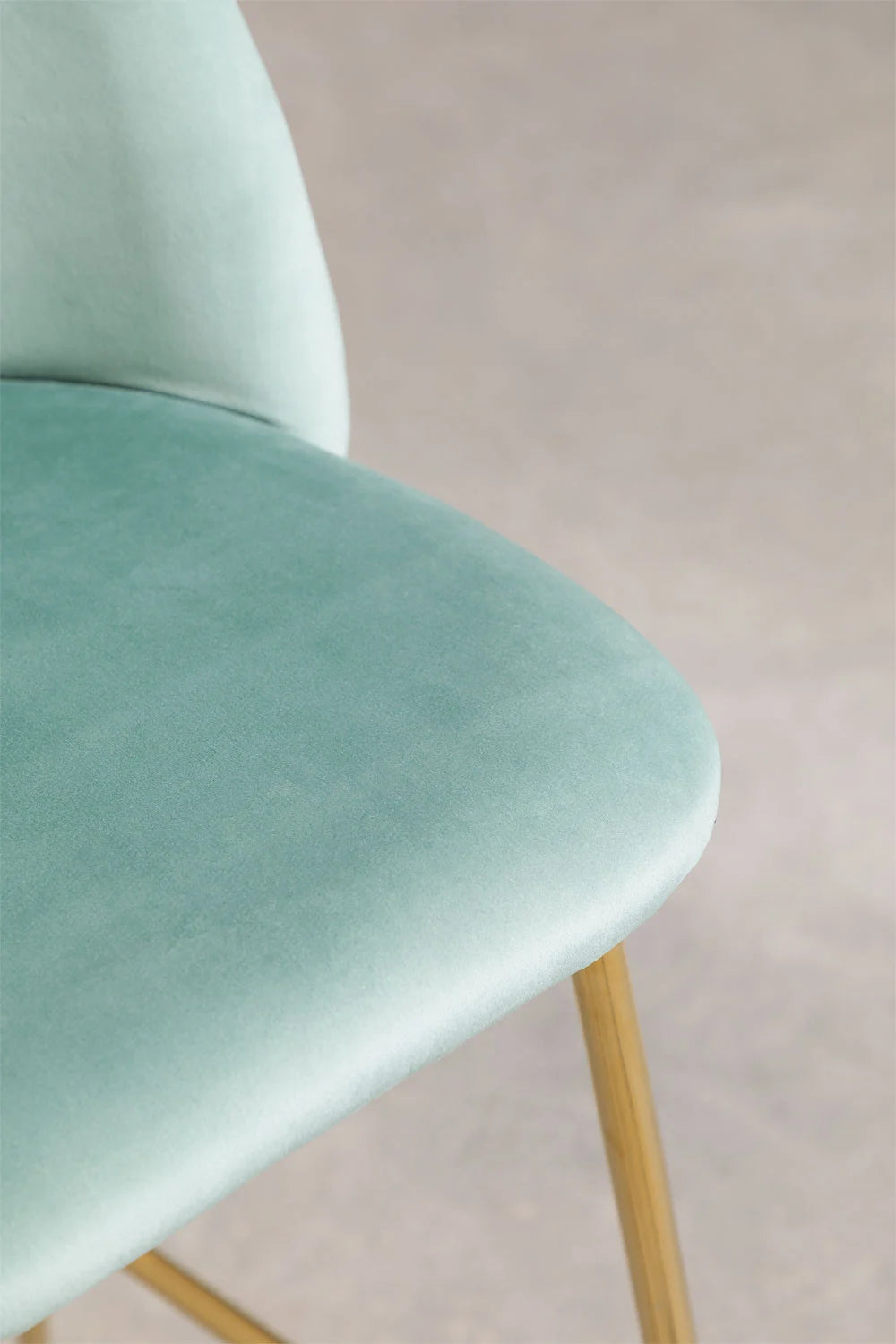 Kana - Sgabello alto in velluto Kana Design