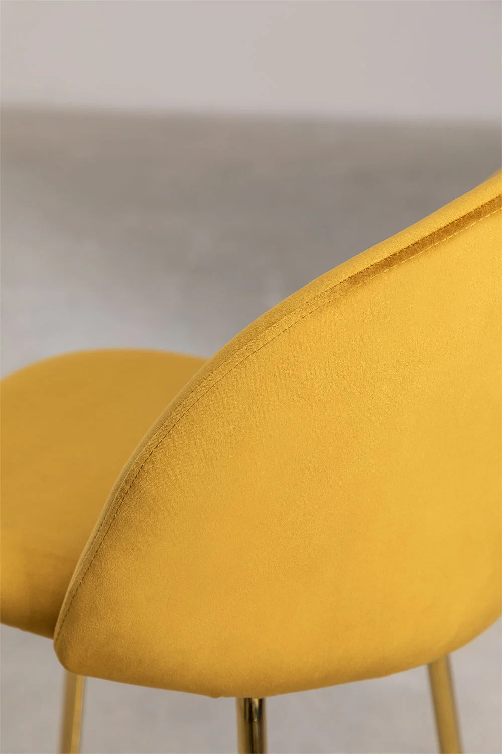 Kana - Sgabello alto in velluto Kana Design