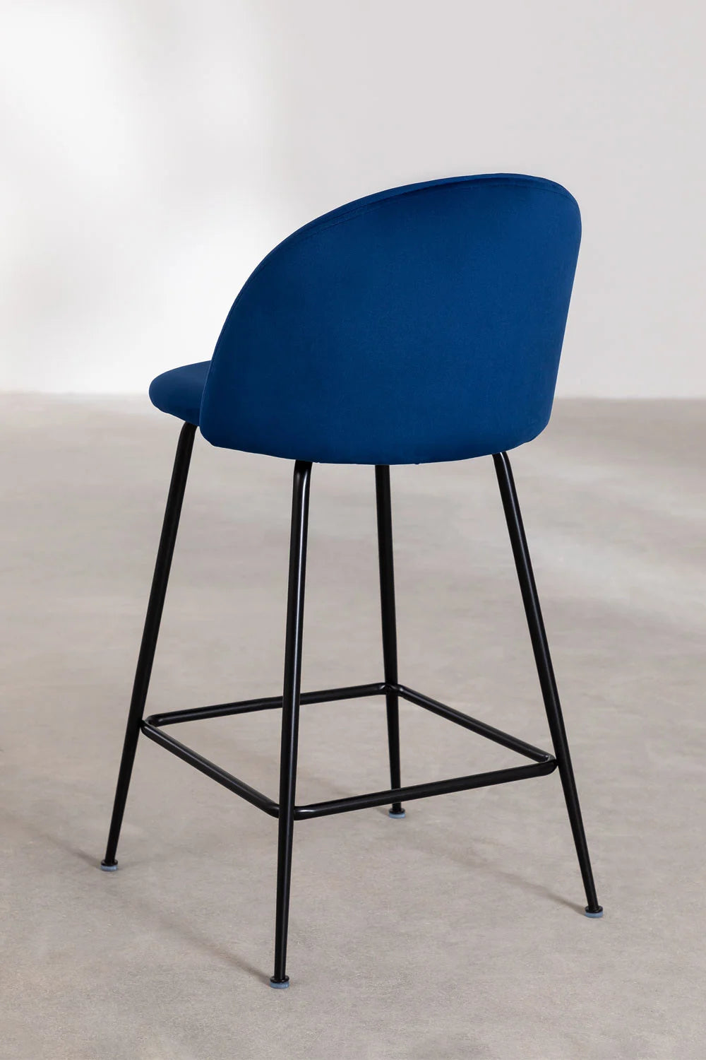 Kana - Sgabello alto in velluto Kana Design