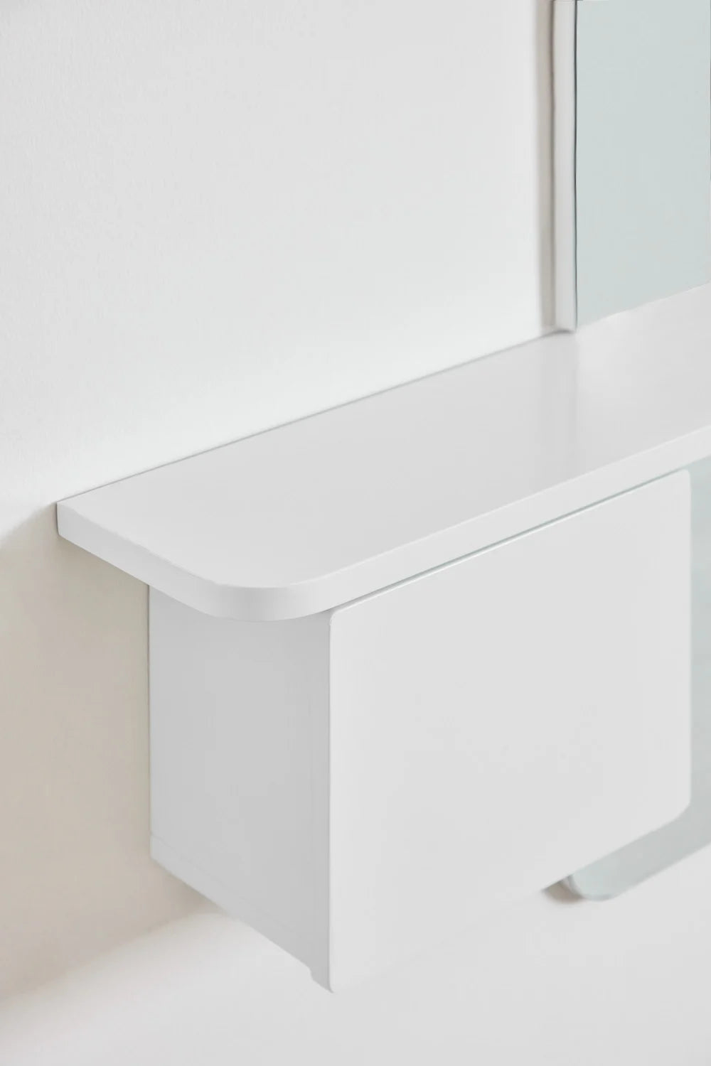 Varna - Consolle ingresso 80x120 cm in MDF con specchio