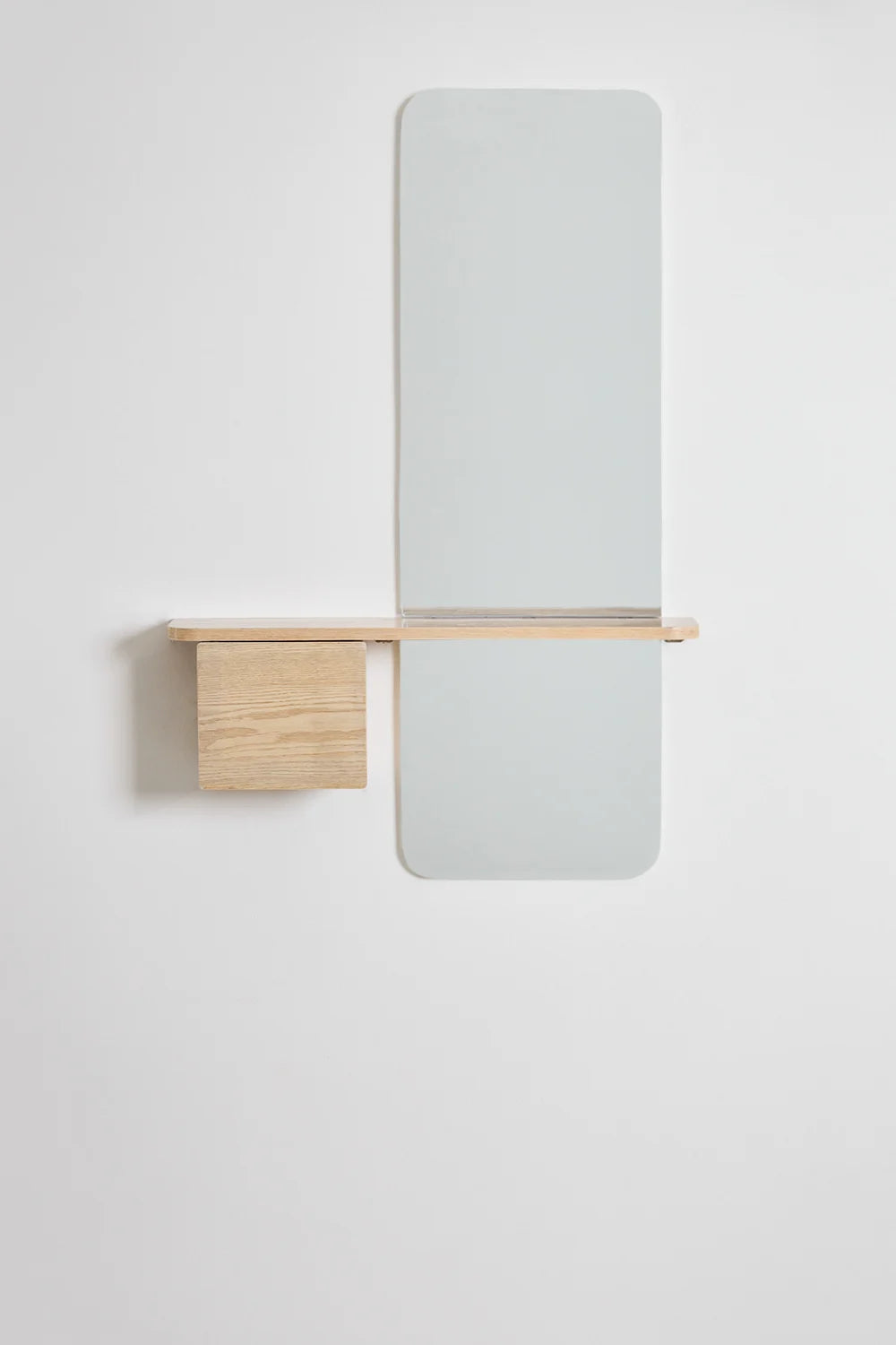 Varna - Consolle ingresso 80x120 cm in MDF con specchio