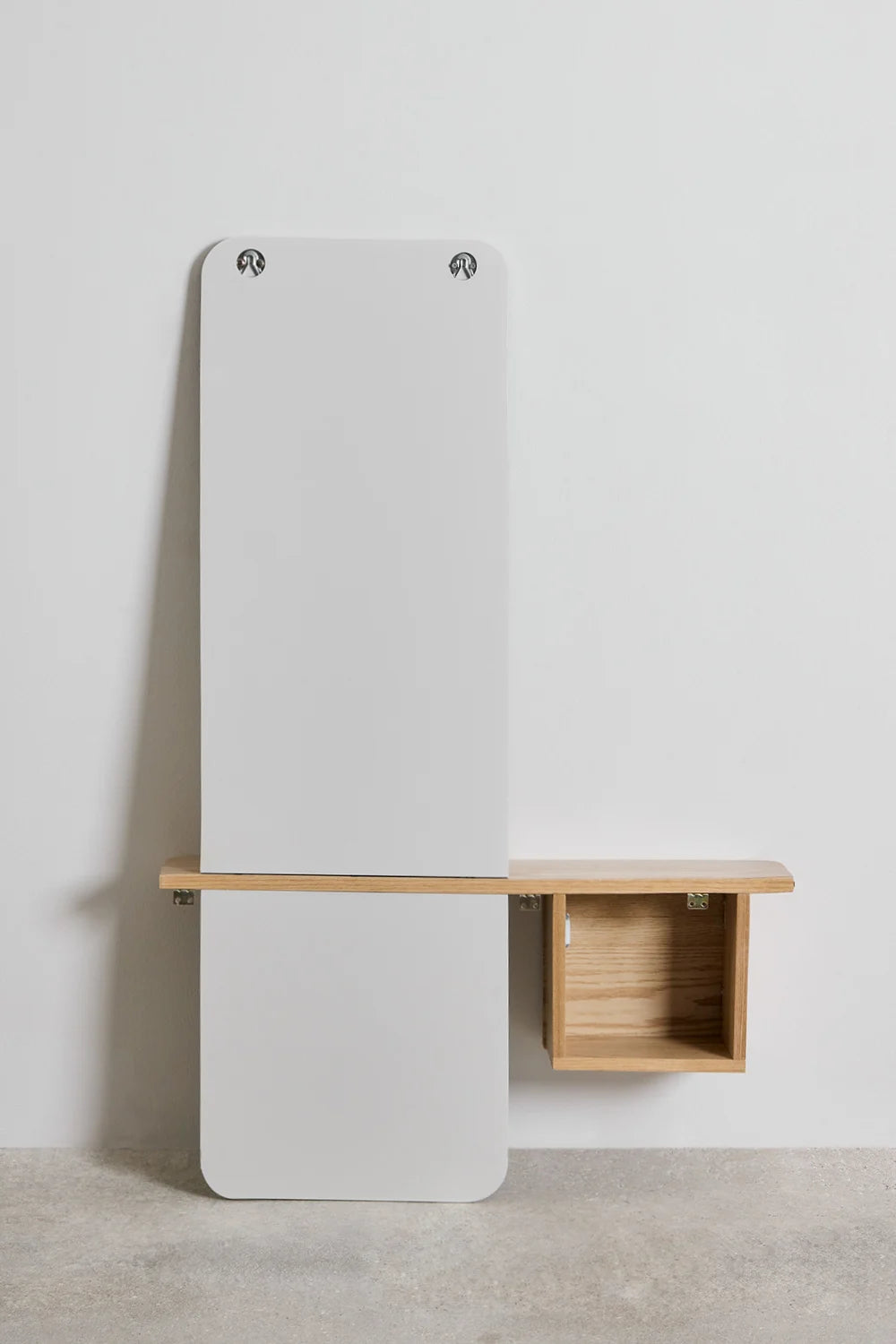 Varna - Consolle ingresso 80x120 cm in MDF con specchio