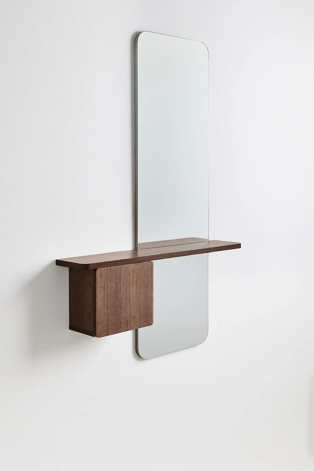 Varna - Consolle ingresso 80x120 cm in MDF con specchio