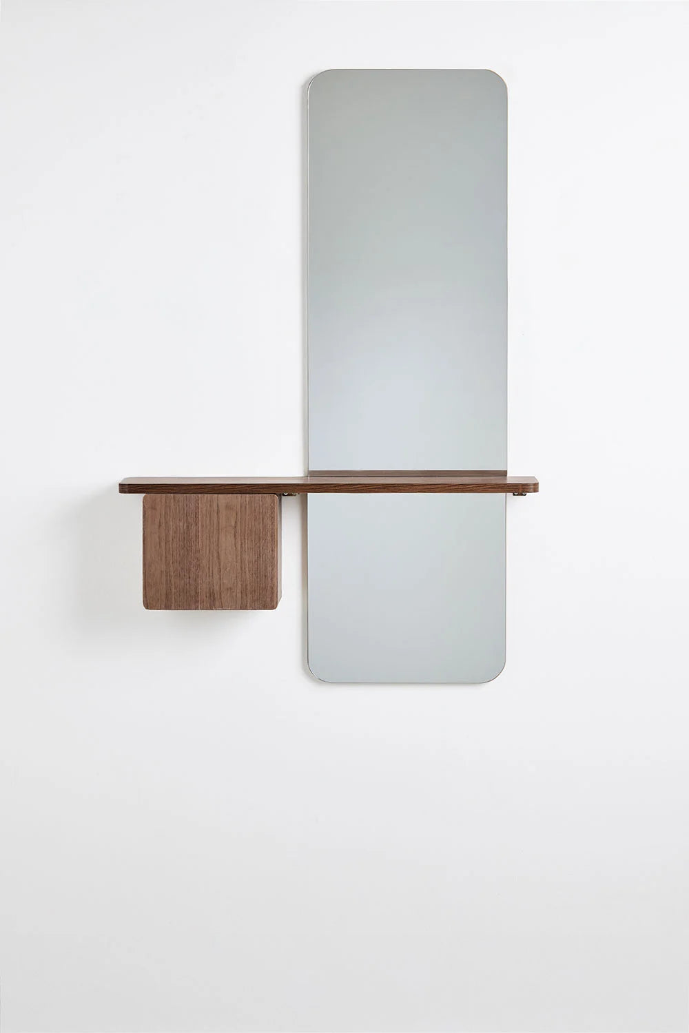 Varna - Consolle ingresso 80x120 cm in MDF con specchio