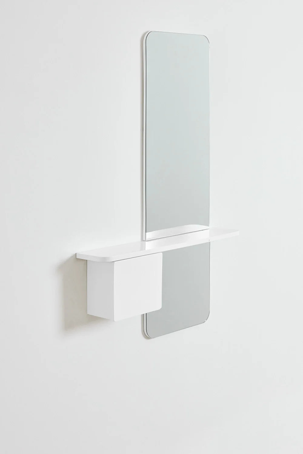 Varna - Consolle ingresso 80x120 cm in MDF con specchio