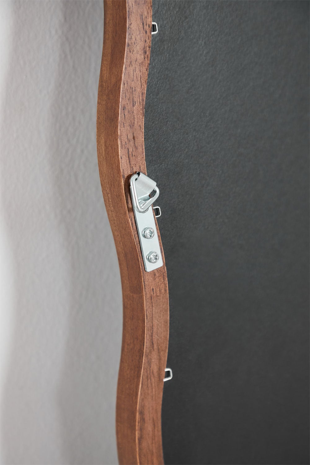 Aldreu - Specchio da parete in legno di rovere