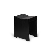 Sgabello J.T.H. Flats - Charcoal Black - Pierre Jeanneret Edition