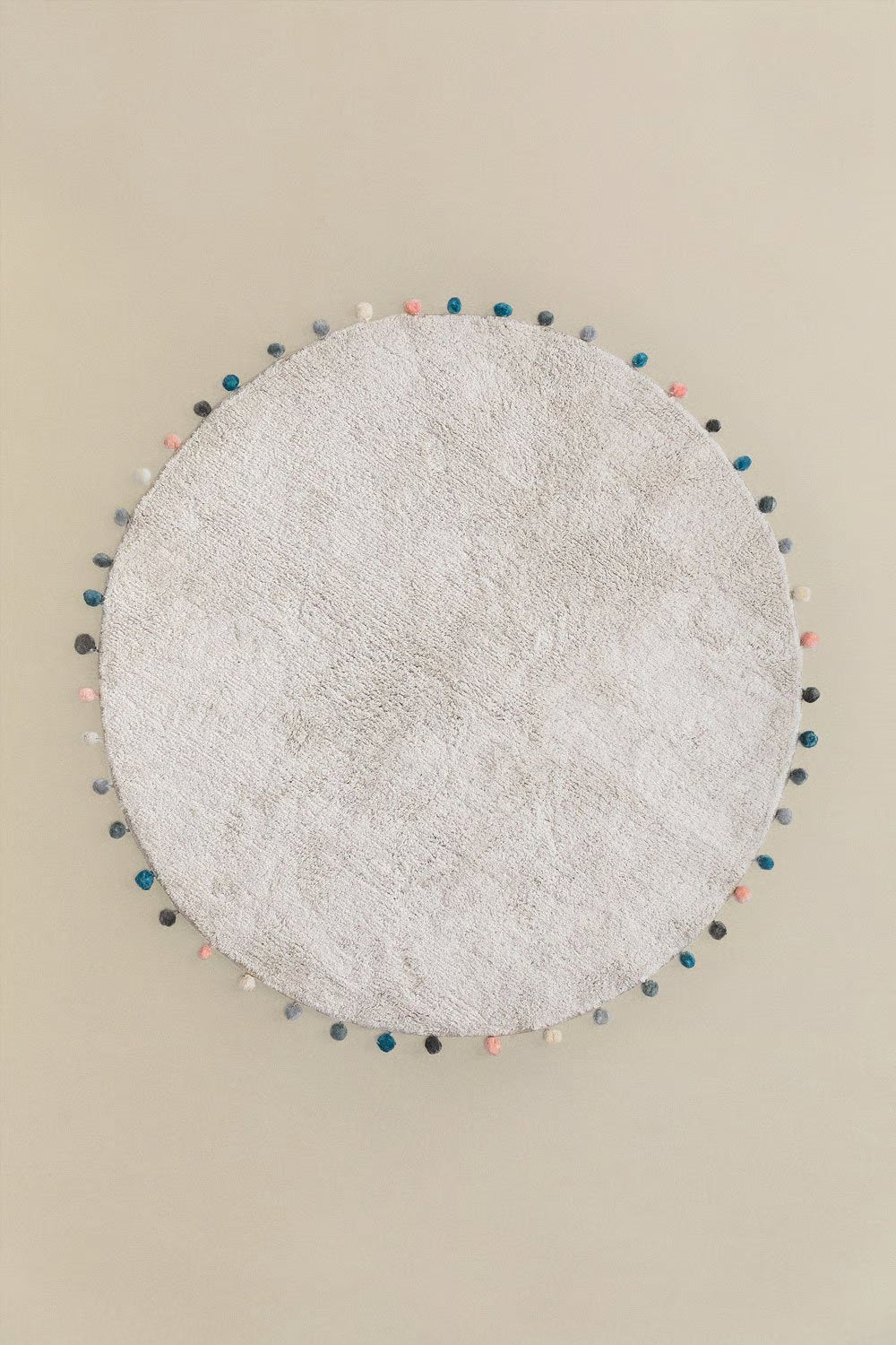 Cinder - Tappeto rotondo Ø125 cm in cotone