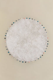 Cinder - Tappeto rotondo Ø125 cm in cotone
