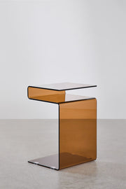 Diora - Tavolino rettangolare 40x35 cm in vetro