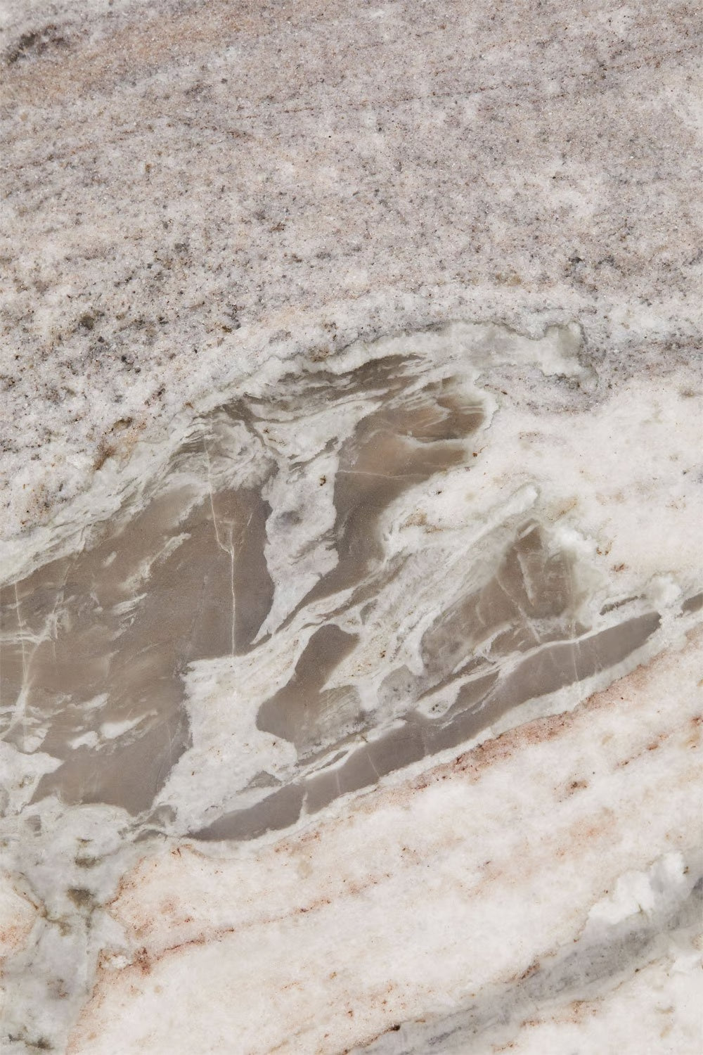 Tavolo da pranzo ovale 200x100 cm in pietra naturale e legno di mango Giselda