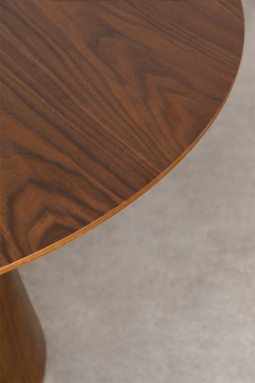 Aura - Tavolo da pranzo rotondo in legno