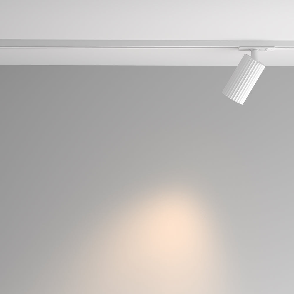 Faretto orientabile per sistema binario monofase Calipso - 10W